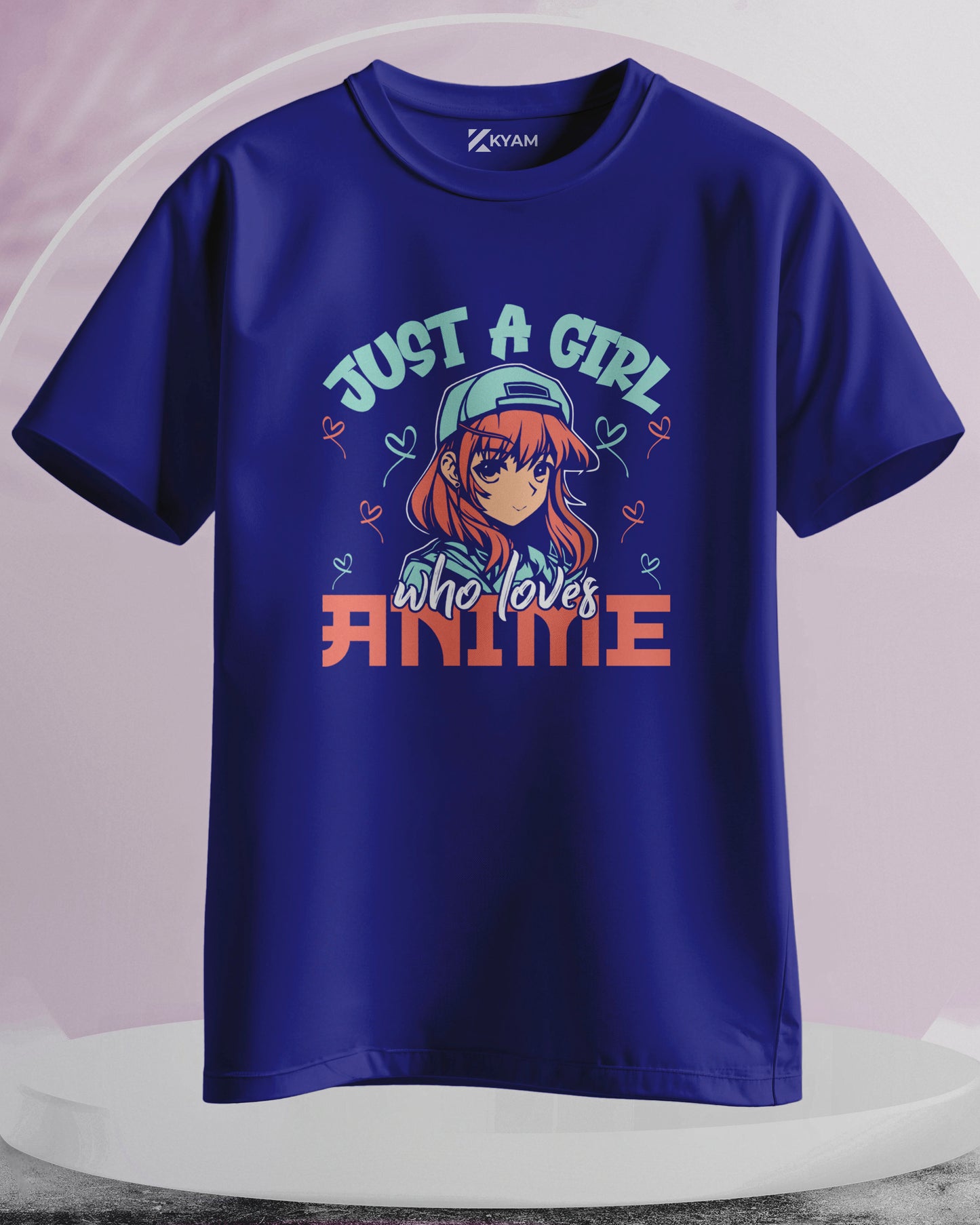 Just A Girl - Women Stylish Printed T-Shirts – (Regular)