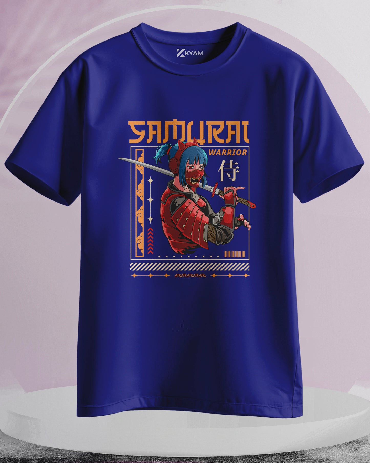 Samurai Warrior - Women Stylish Printed T-Shirts – (Regular)