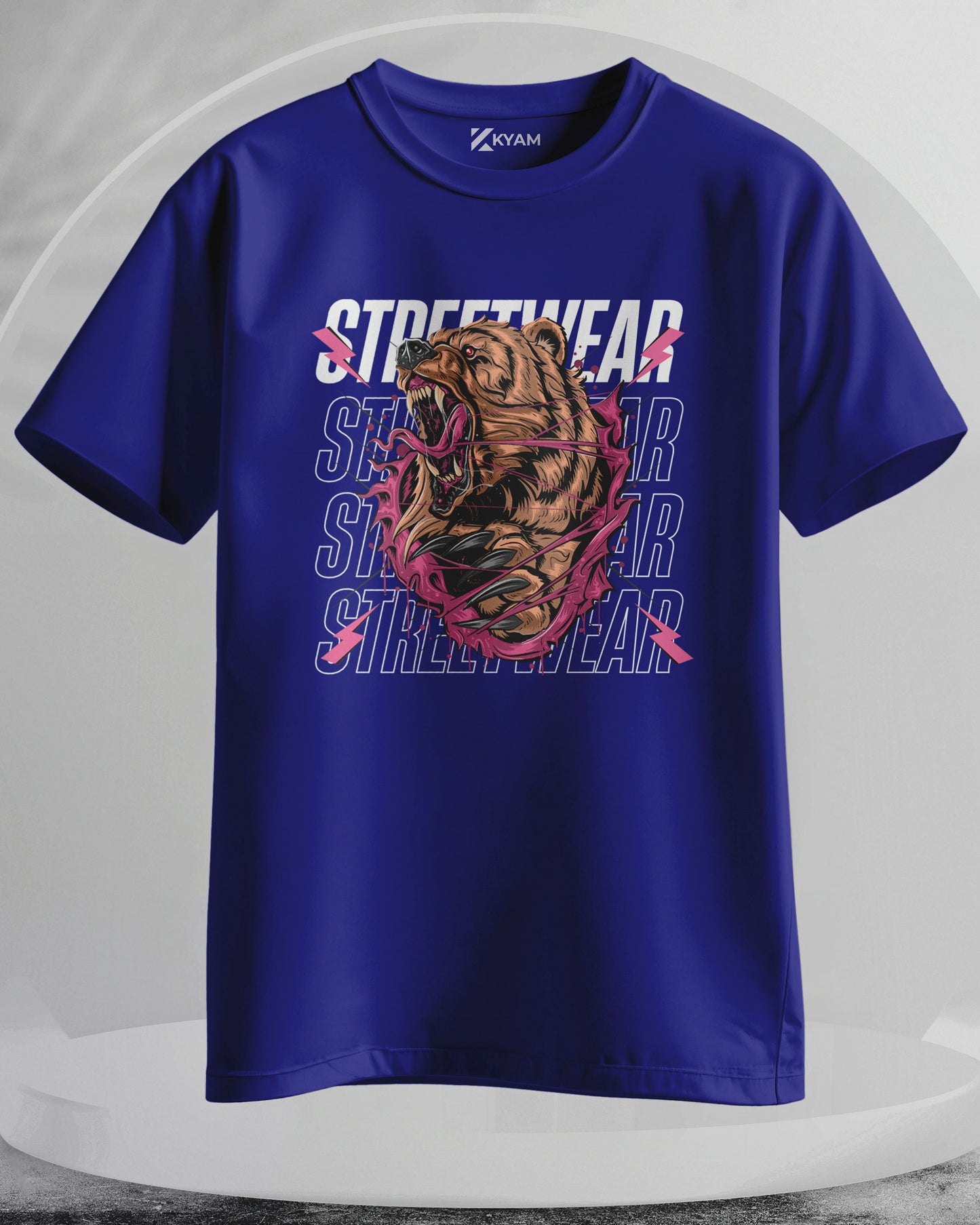 Angry Bear - Men Stylish Printed T-Shirts – (Regular)