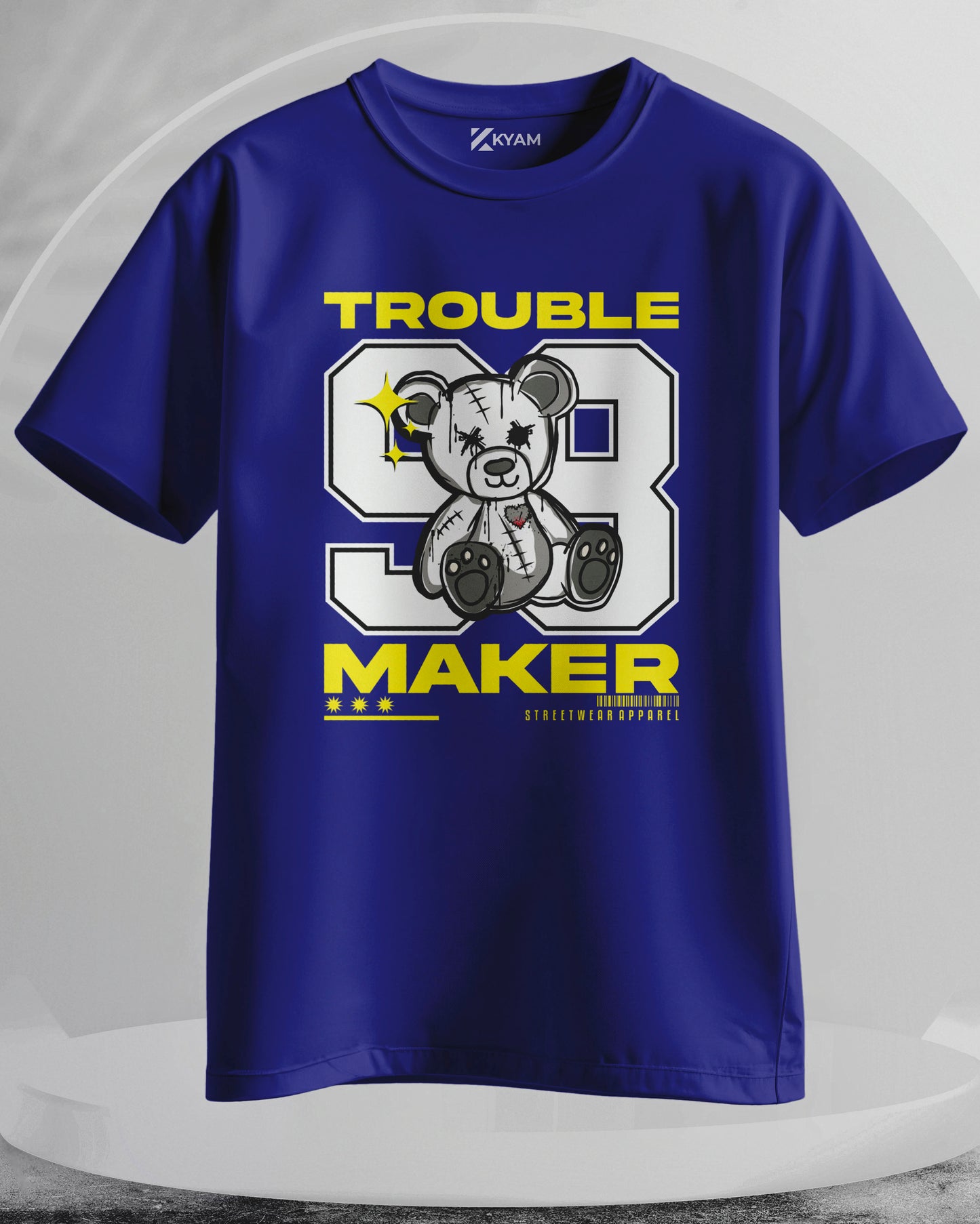 Trouble Maker - Men Stylish Printed T-Shirts – (Regular)