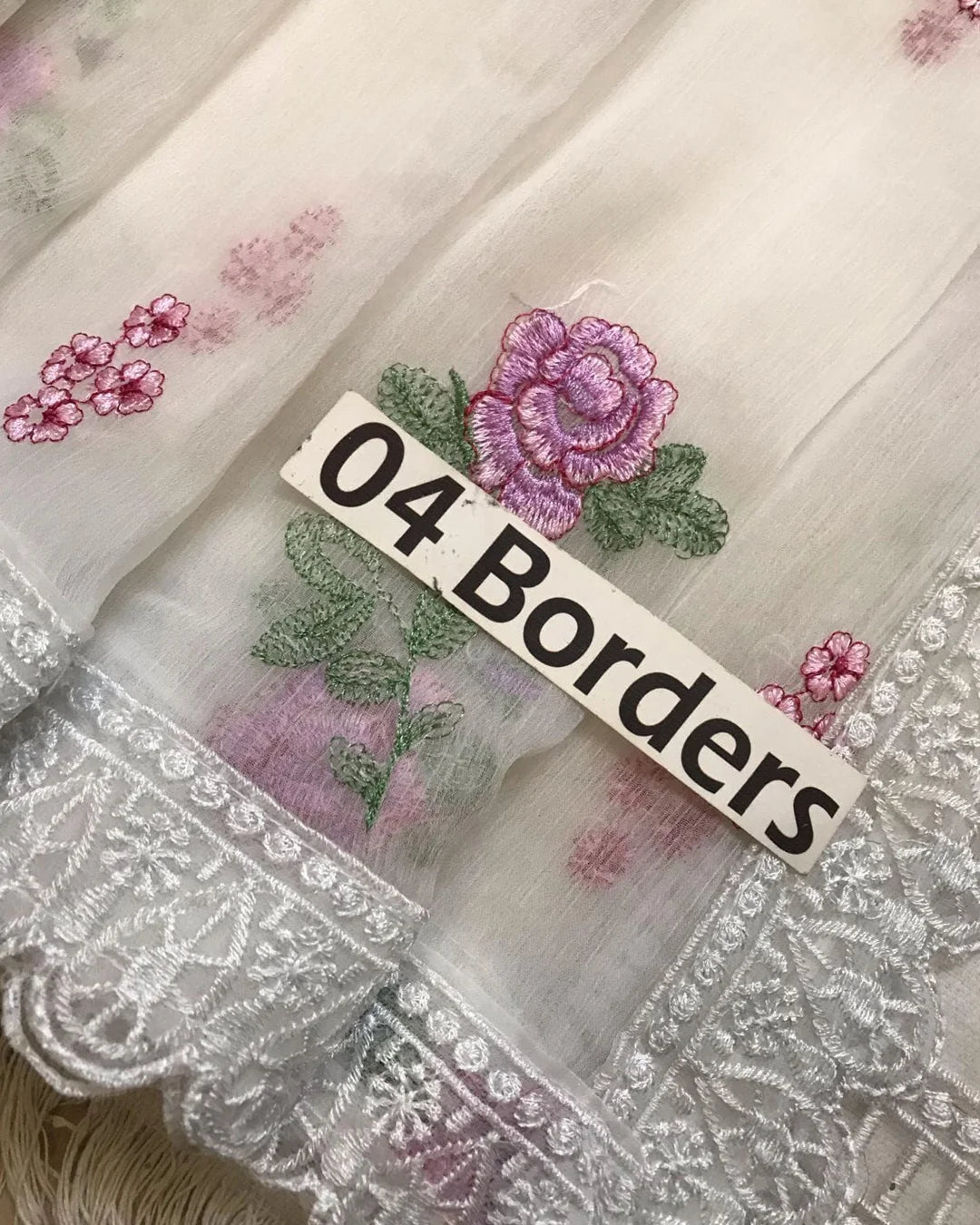 Embroidered Luxury Cotton Unstitched 3pc
