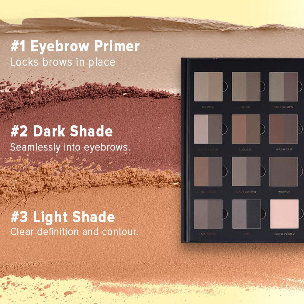 Character Brow Palette - PBP001-KYAMSTORE