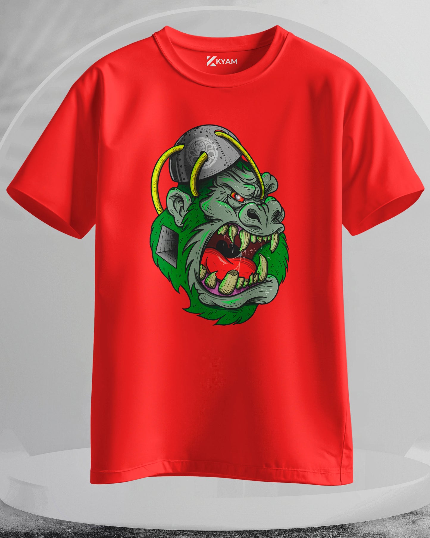 Angry Gorilla - Men Stylish Printed T-Shirts – (Regular)