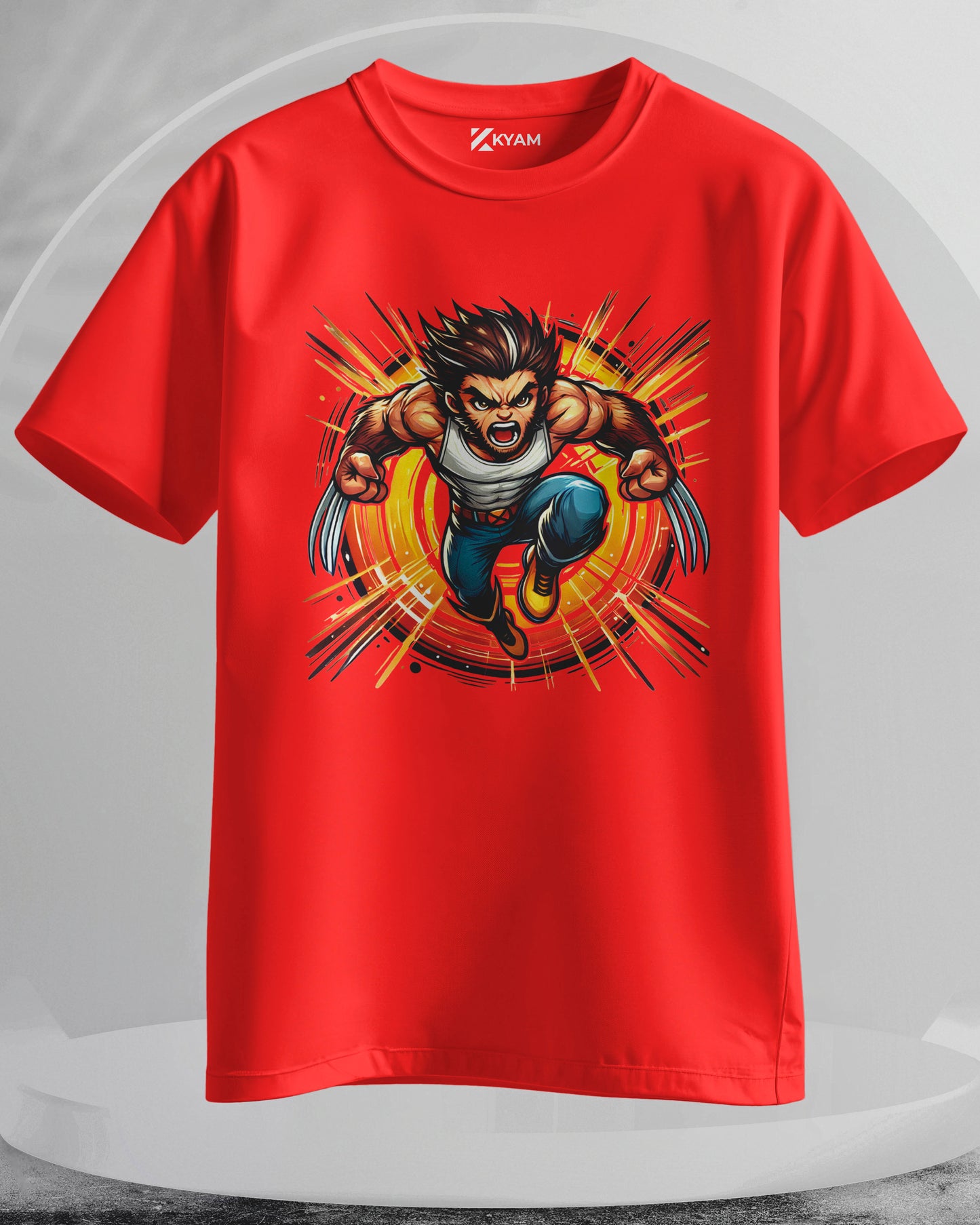 Wolverine Anime - Men Stylish Printed T-Shirts – (Regular)