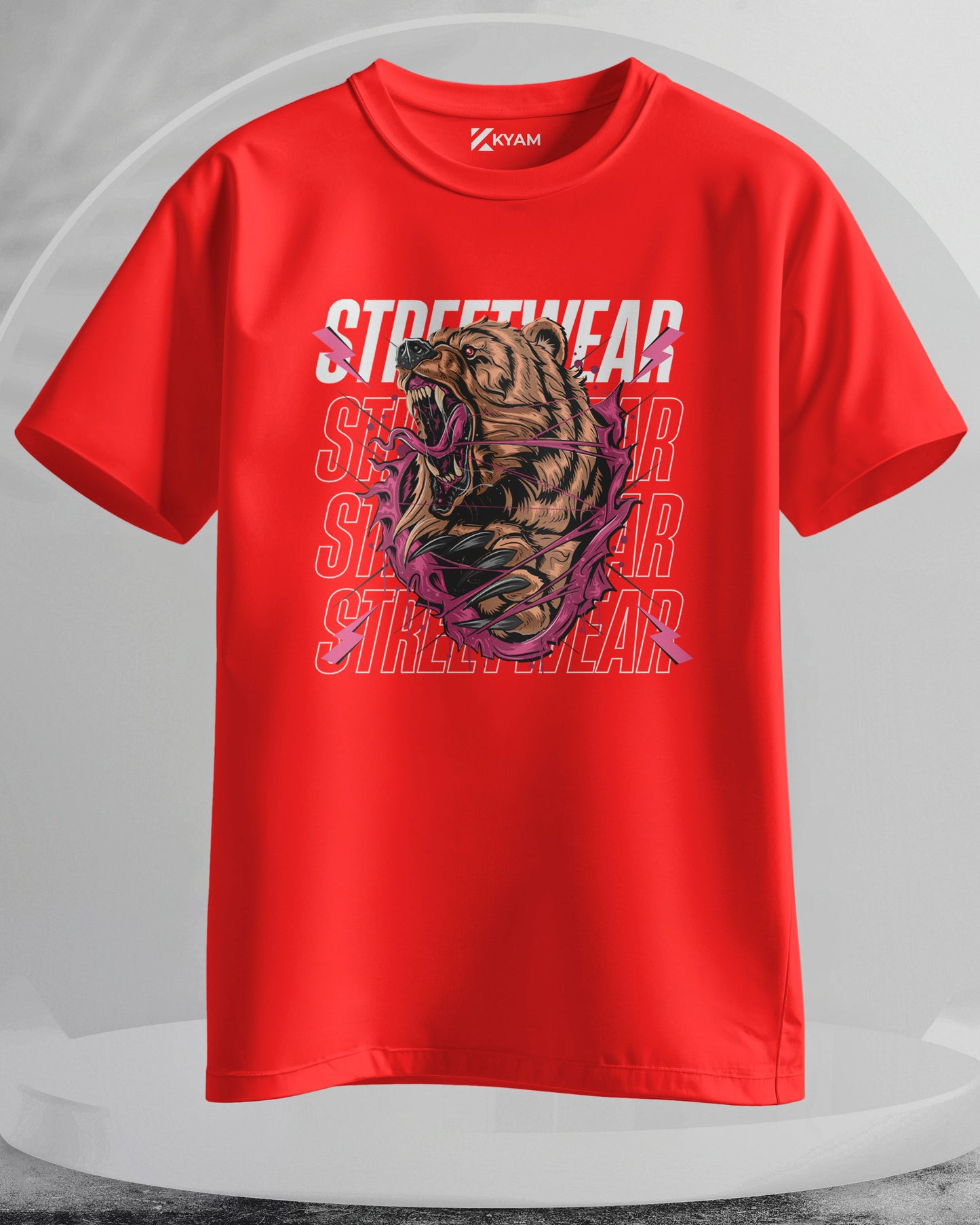 Angry Bear - Men Stylish Printed T-Shirts – (Regular)