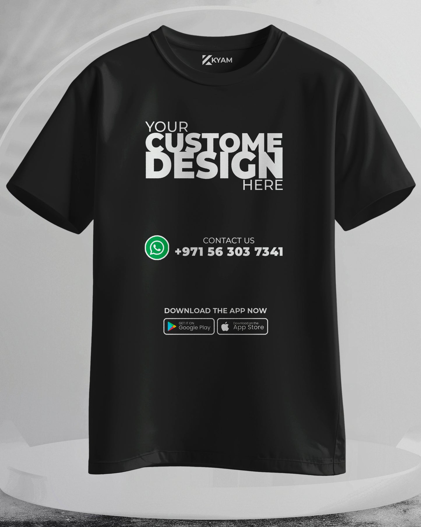 Custom & Personalized T-Shirt Printing (Regular)