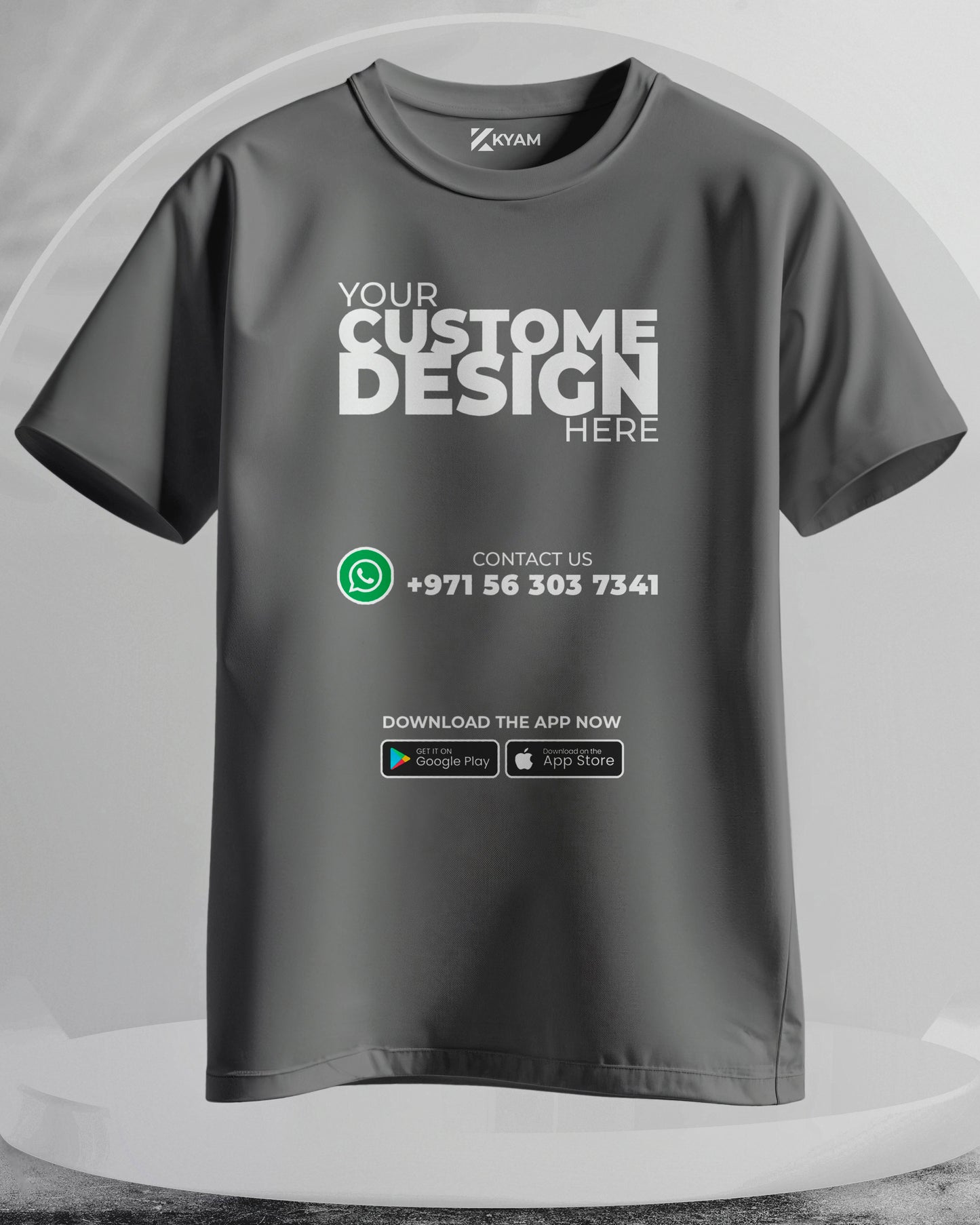 Custom & Personalized T-Shirt Printing (Regular)