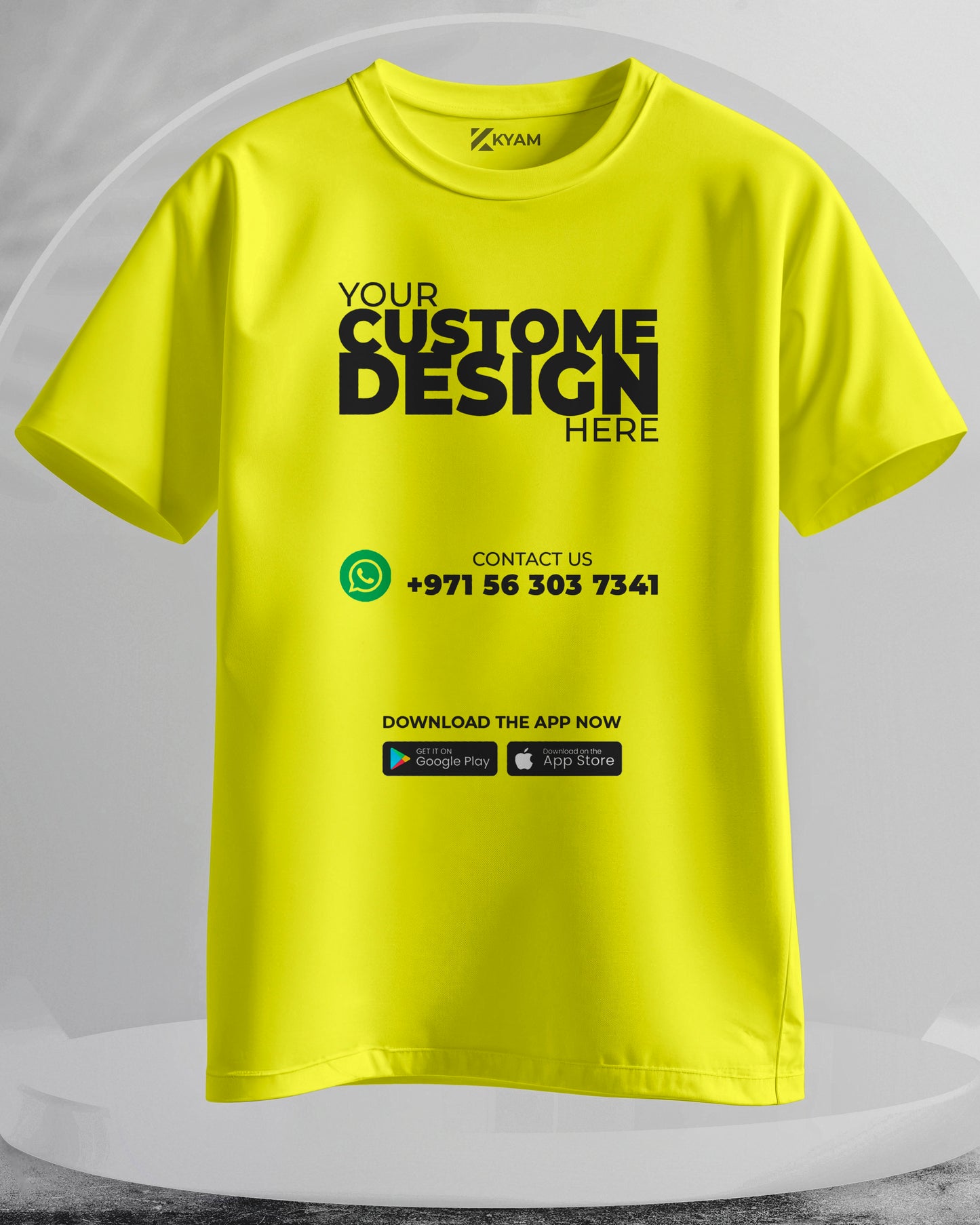 Custom & Personalized T-Shirt Printing (Regular)