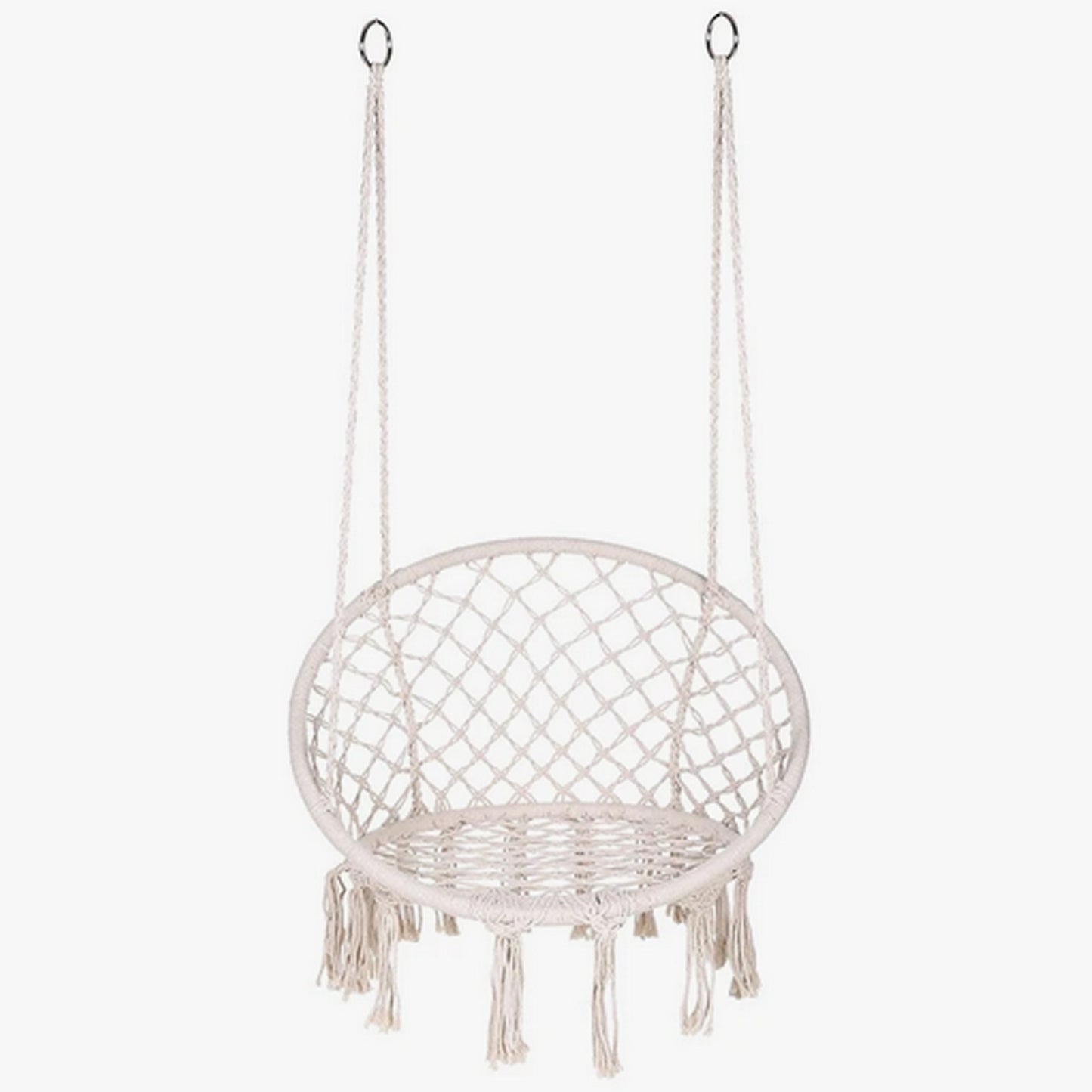 Cotton Rope Woven Hanging Swing Chair-KYAMSTORE
