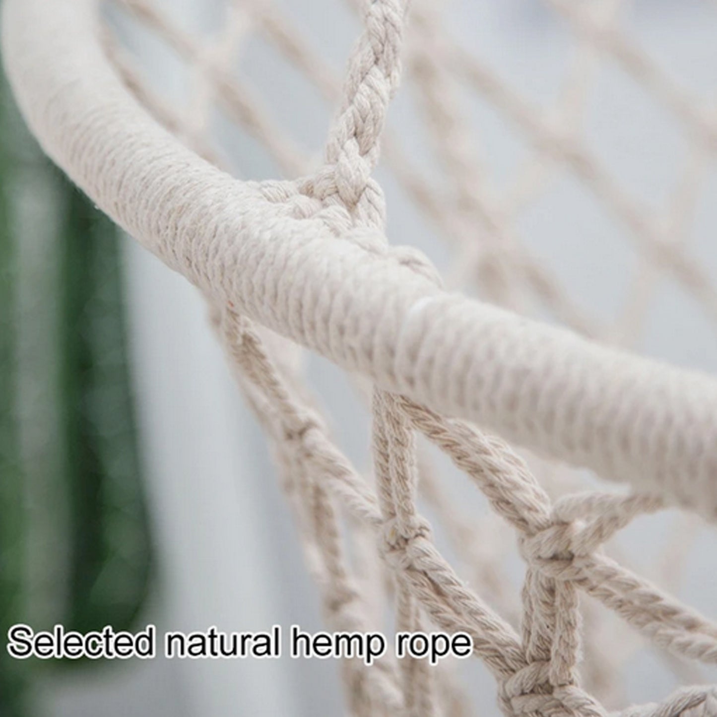 Cotton Rope Woven Hanging Swing Chair-KYAMSTORE