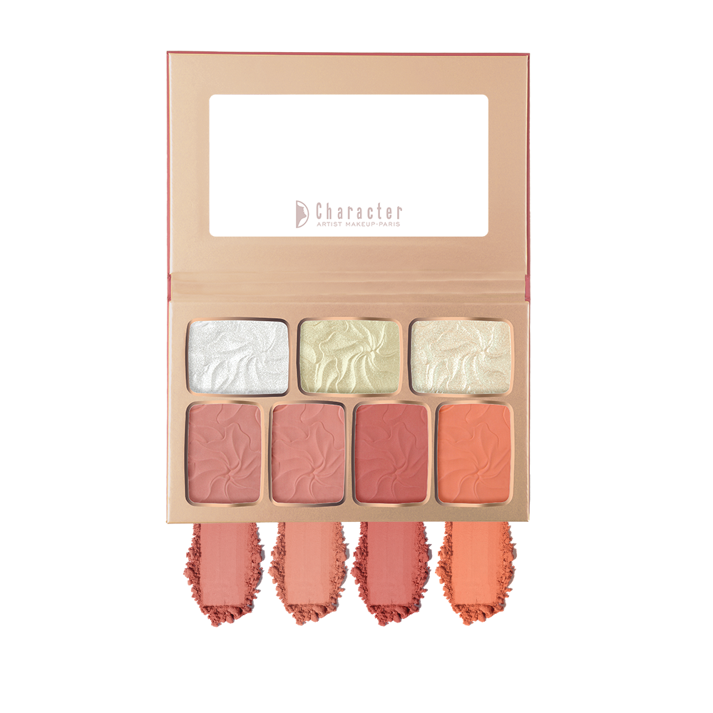 Character The Face Diary Palette-KYAMSTORE