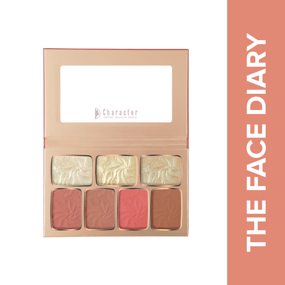 Character The Face Diary Palette-KYAMSTORE