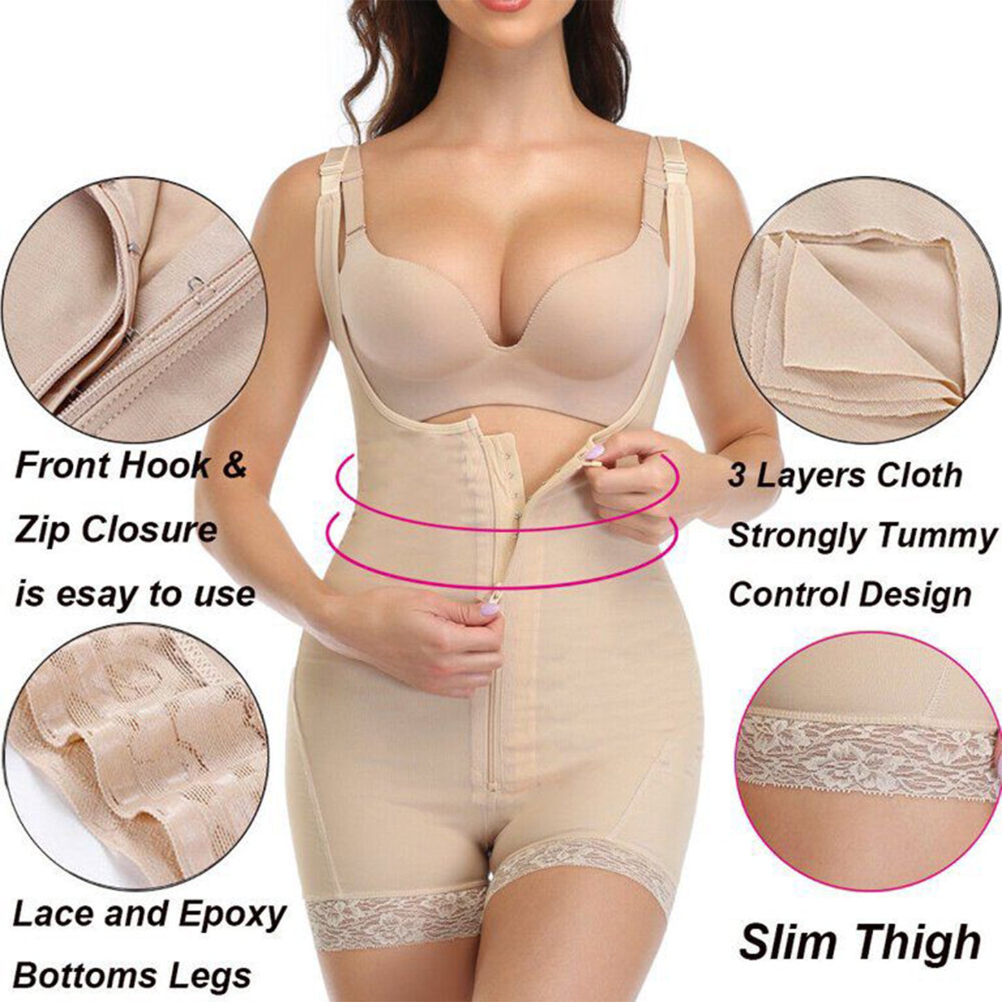 Tummy Control Shapewear for Women-KYAMSTORE