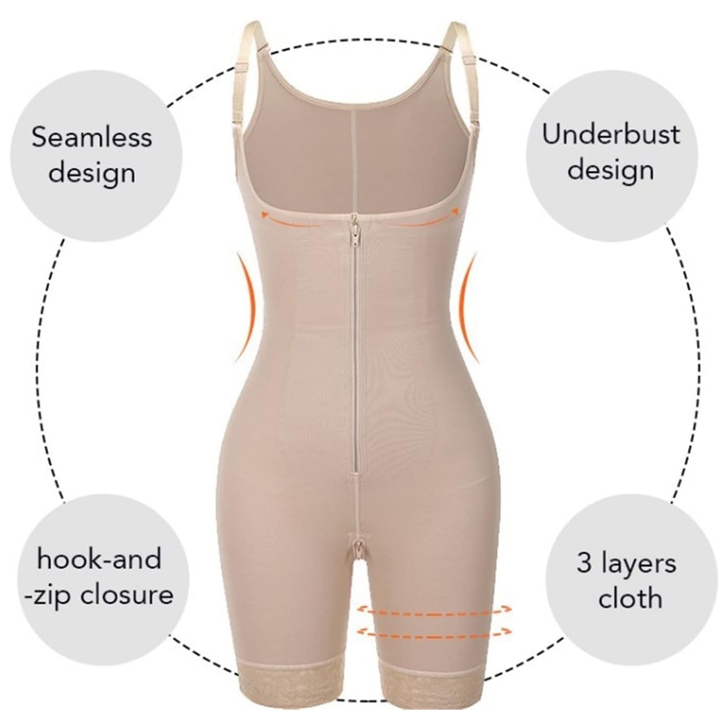Tummy Control Shapewear for Women-KYAMSTORE