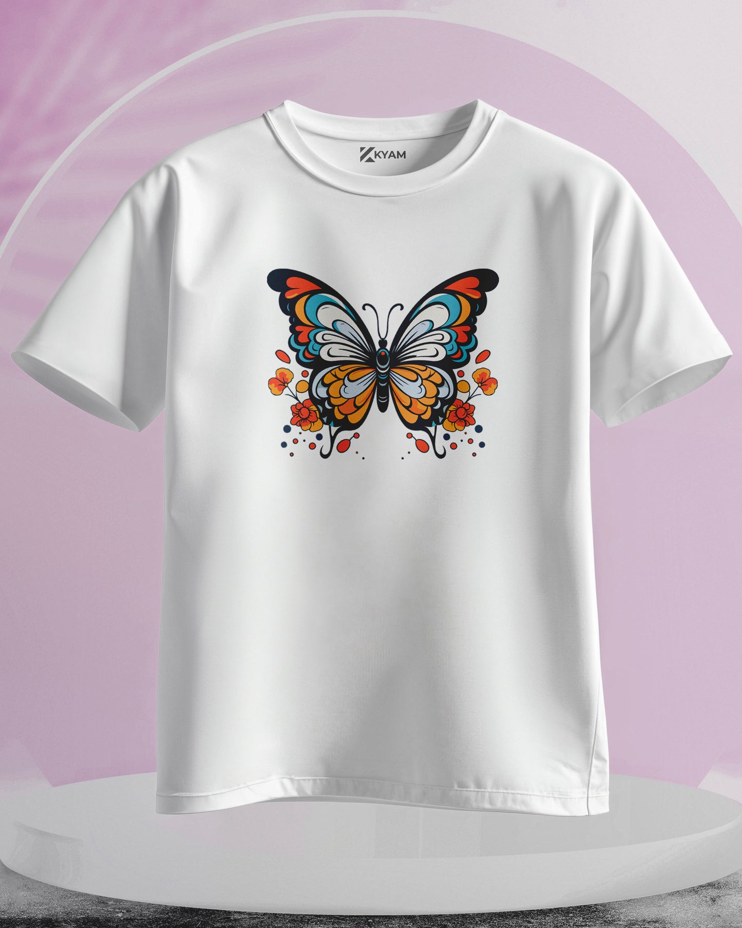 Butterfly - Women Stylish Printed T-Shirts - (Oversized)