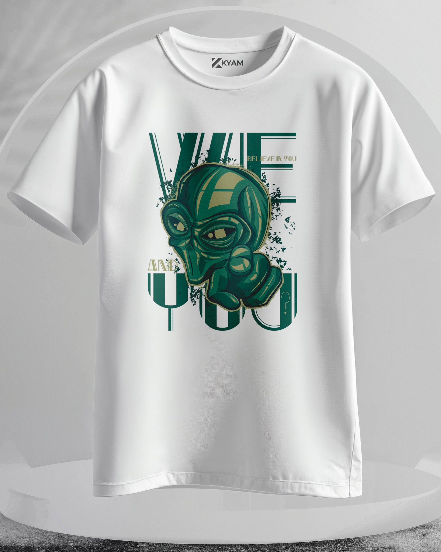 We Believe in You - Men Stylish Printed T-Shirts – (Regular)