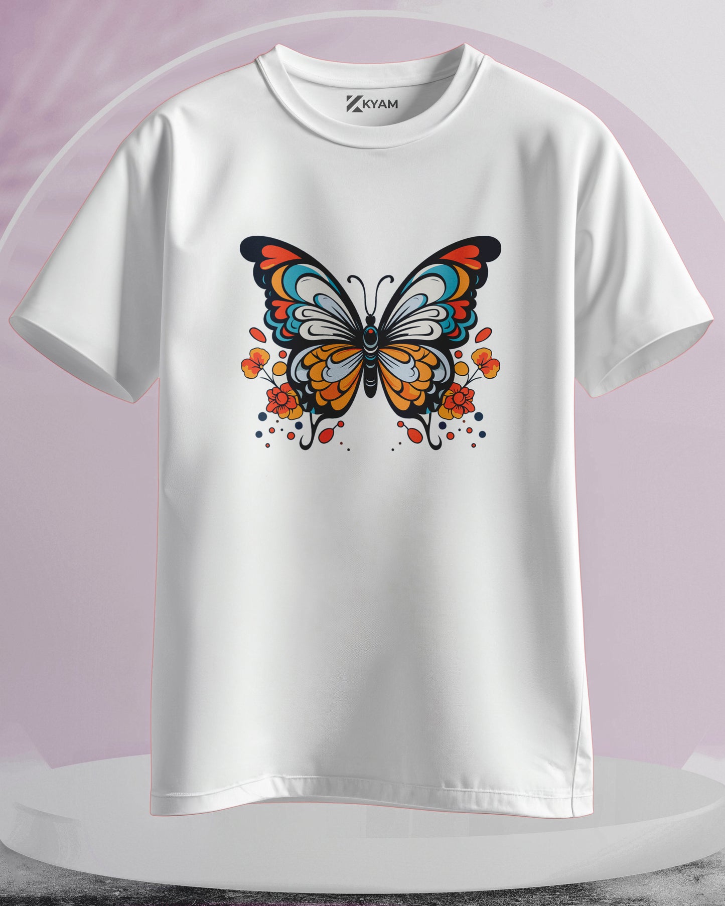 Butterfly - Women Stylish Printed T-Shirts – (Regular)