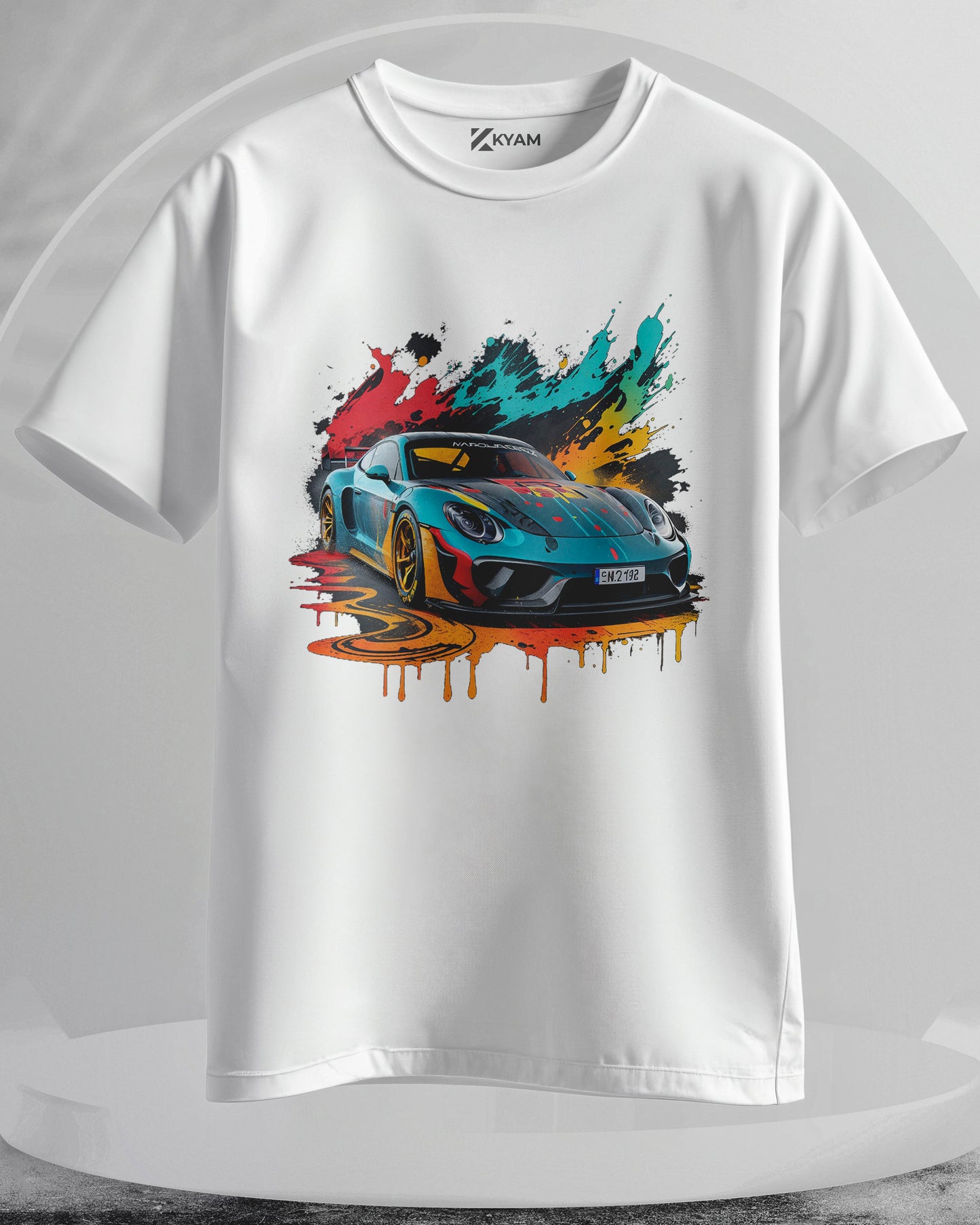 Porsche 911 - Men Stylish Printed T-Shirts – (Regular)