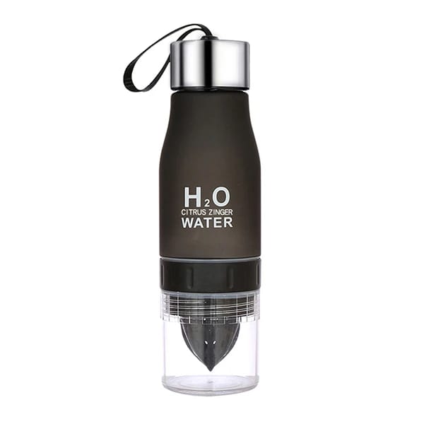 Lemon Water Bottle Gym Cups Fruit Infuser Squeezer Infusing Health Cup 650ml
