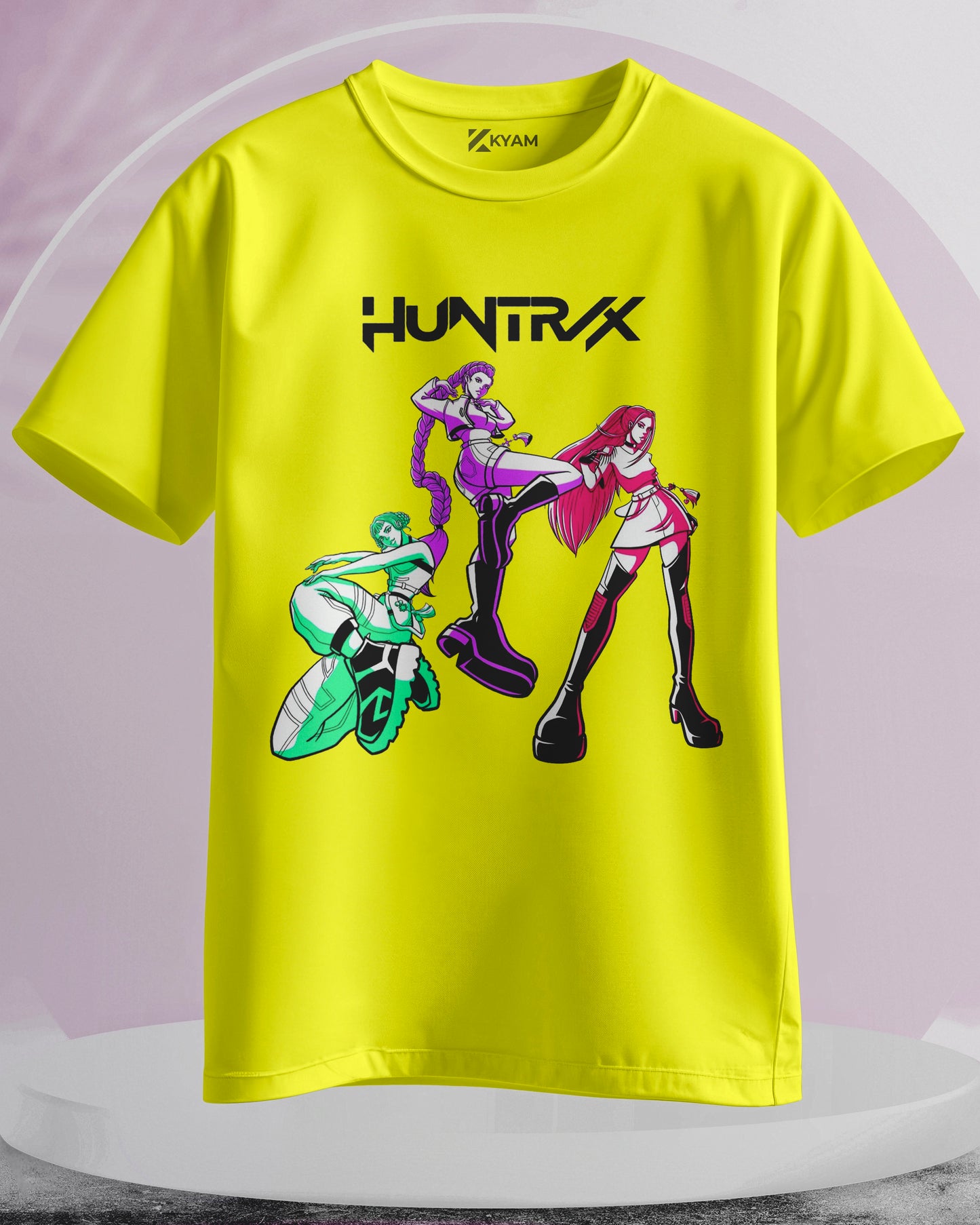 KPOP HUNTRIX - Women Stylish Printed T-Shirts – (Regular)