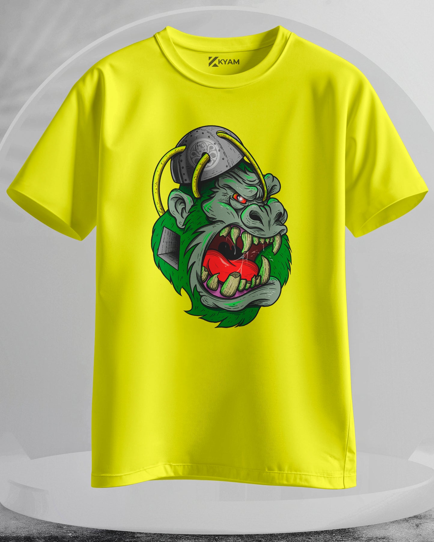 Angry Gorilla - Men Stylish Printed T-Shirts – (Regular)