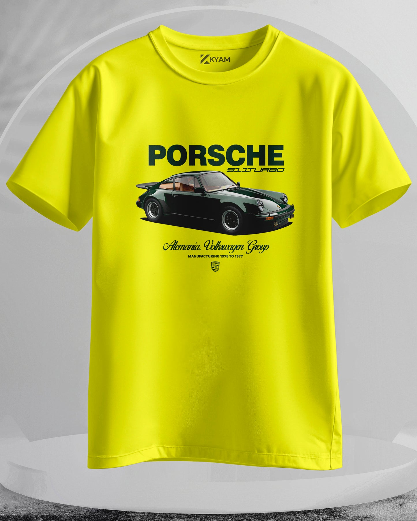 Porsche 911 Turbo - Men Stylish Printed T-Shirts – (Regular)