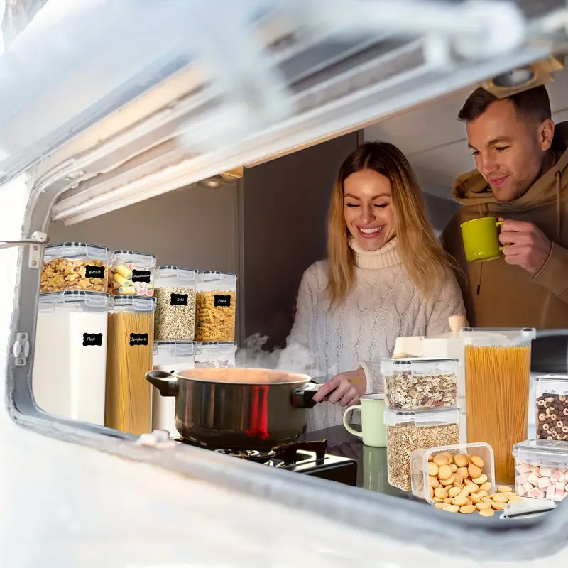 Airtight Food Storage Container Set 4/9pcs | Delivery: 5 to 10 business days | Limited stocks available | Hurry before Sold Out