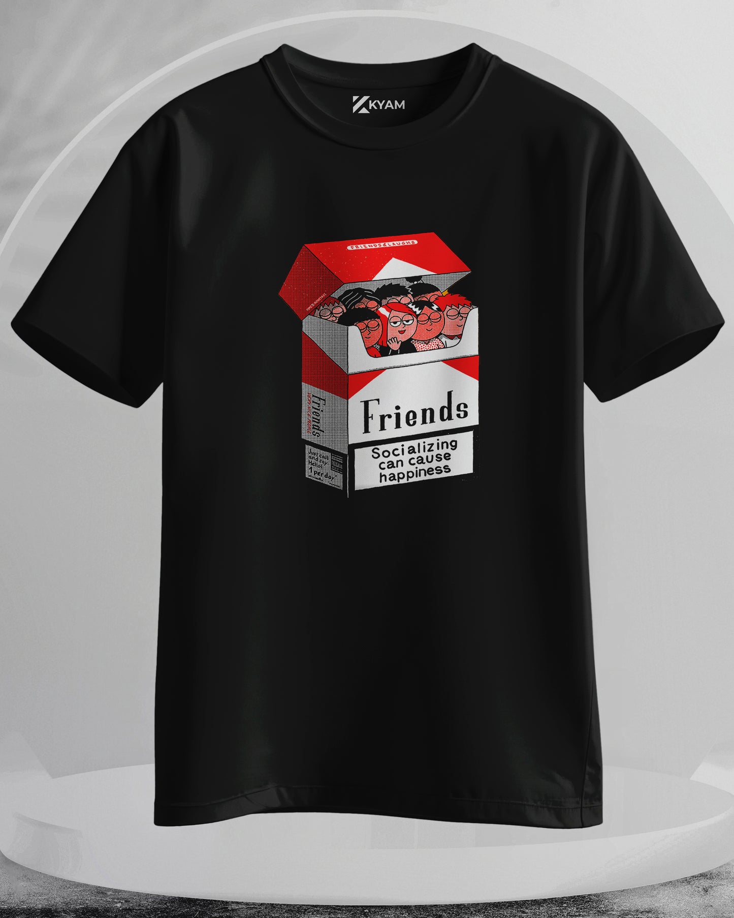 Friends - Men Stylish Printed T-Shirts – (Regular)