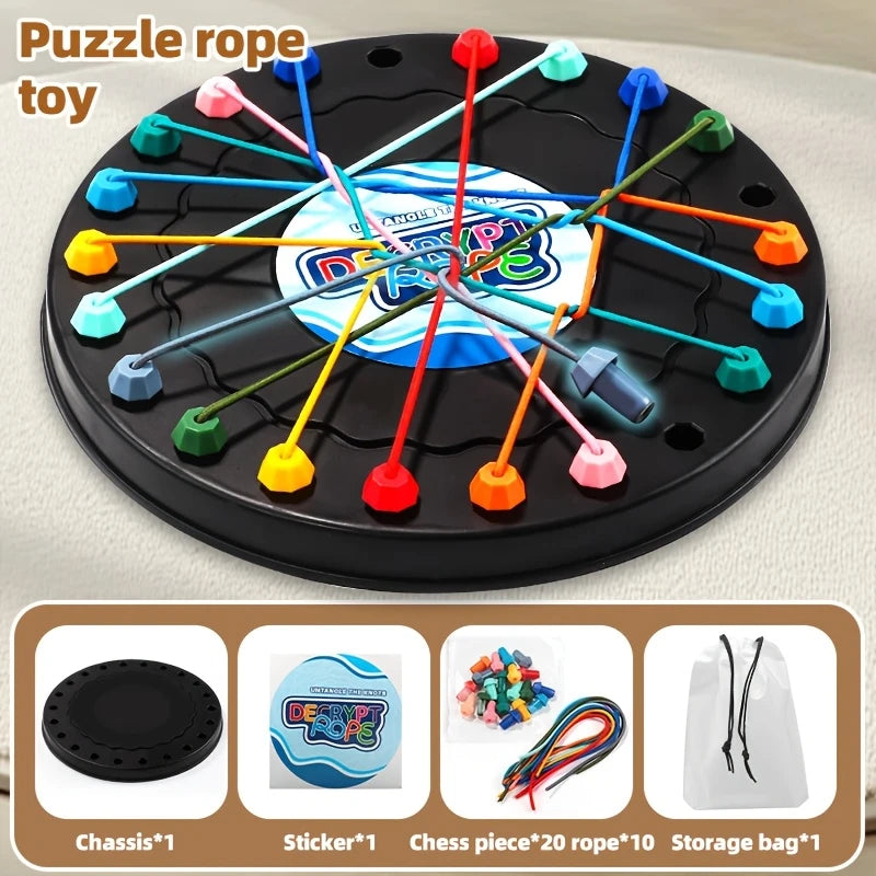 Rope Untangling Battle Challenge Board Game | Delivery: 7 to 10 business days | Limited stocks available | Hurry before Sold Out