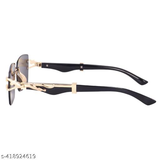 Black Rimless Sunglasses/Goggles UV Protected