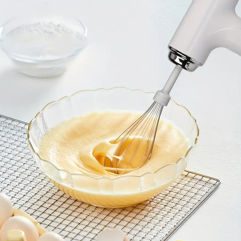 Handheld Electric Cake Mixer and Whisker - USB Rechargeable | Delivery: 7 to 10 business days | Limited stocks available | Hurry before Sold Out