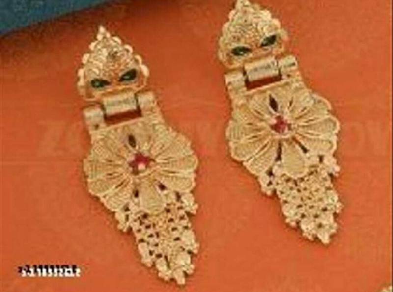 Brass, Alloy Gold-plated Gold Jewel Set (Pack of 2)-KYAMSTORE