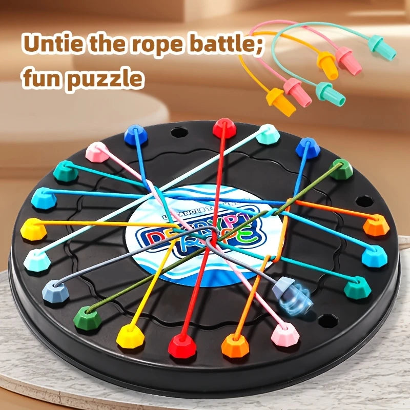 Rope Untangling Battle Challenge Board Game | Delivery: 7 to 10 business days | Limited stocks available | Hurry before Sold Out