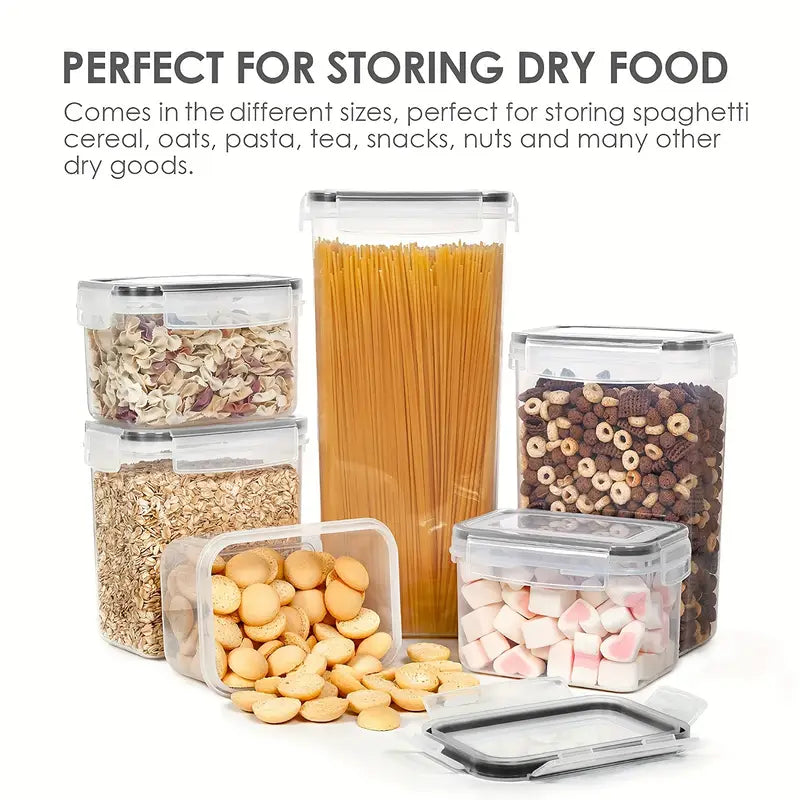 Airtight Food Storage Container Set 4/9pcs | Delivery: 5 to 10 business days | Limited stocks available | Hurry before Sold Out