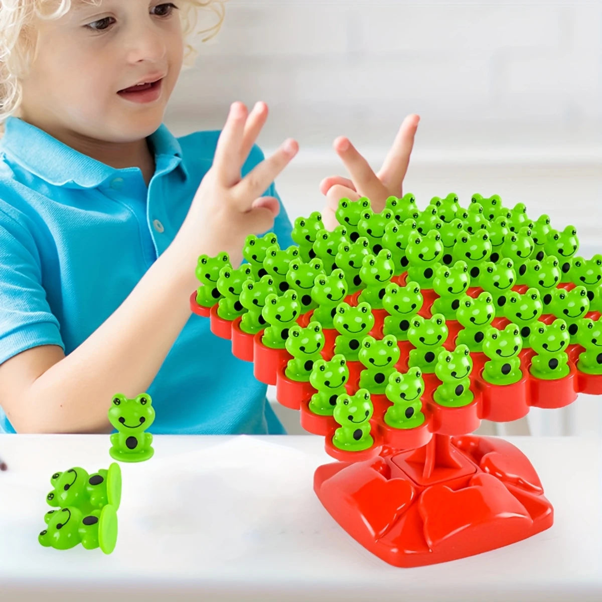 1 set Frog Balance Toy | Delivery: 7 to 10 business days | Limited stocks available | Hurry before Sold Out