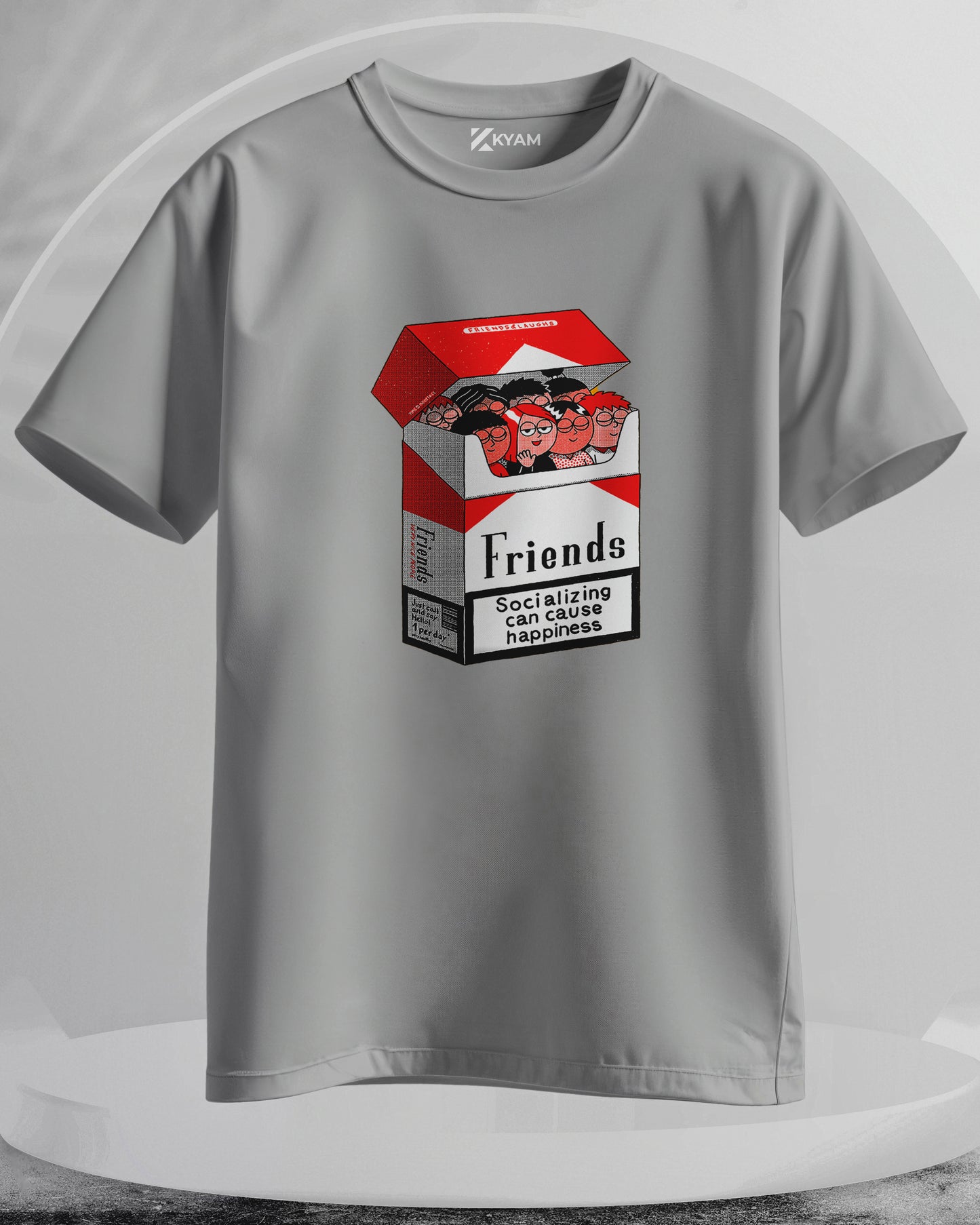 Friends - Men Stylish Printed T-Shirts – (Regular)