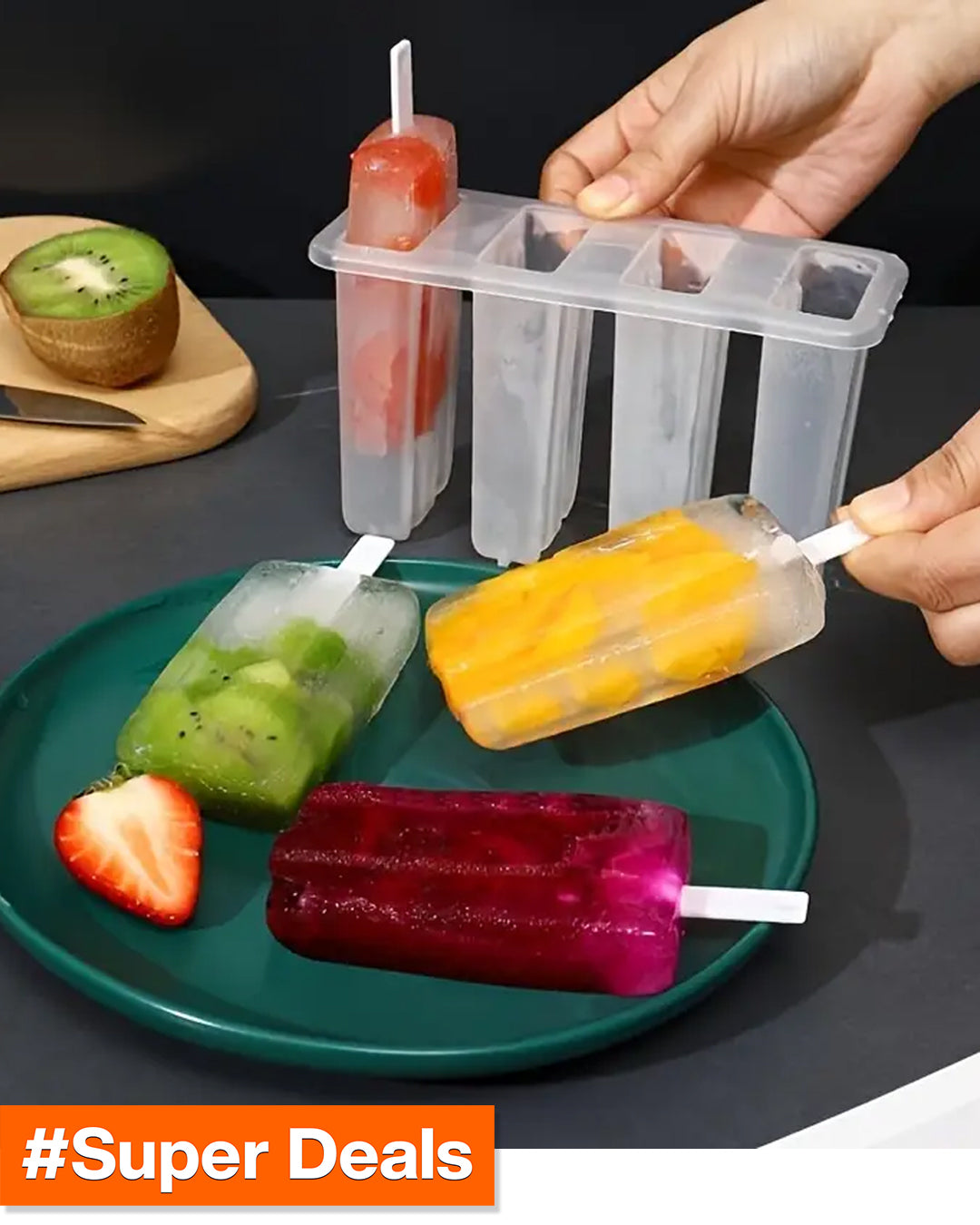 Ice Cream Maker Tray with Lids | Delivery: 5 to 10 business days | Limited stocks available | Hurry before Sold Out