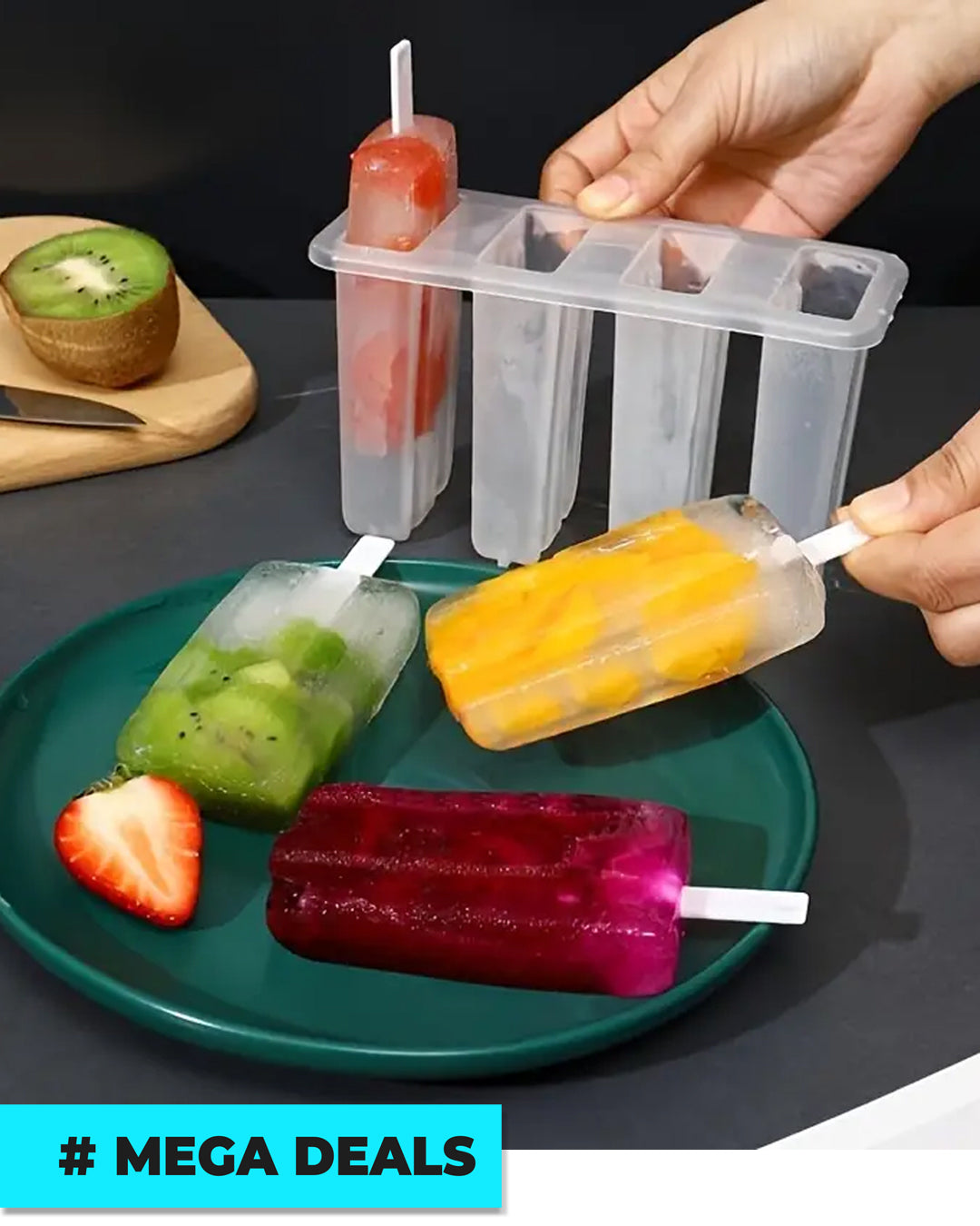 Ice Cream Maker Tray with Lids | Delivery: 5 to 10 business days | Limited stocks available | Hurry before Sold Out