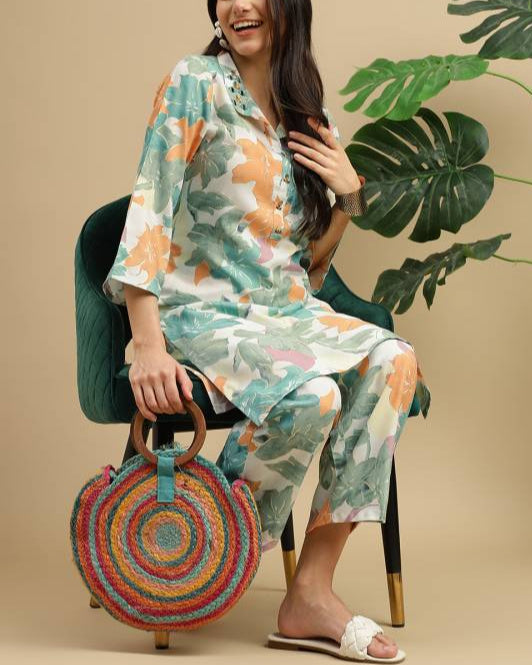 Tunic Pant Co-ords Set-KYAMSTORE