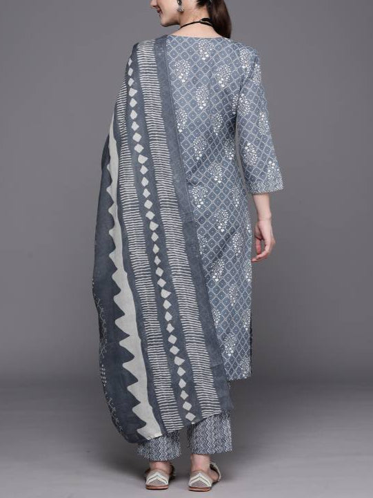 Women Pure Cotton Kurta Pant Set-KYAMSTORE