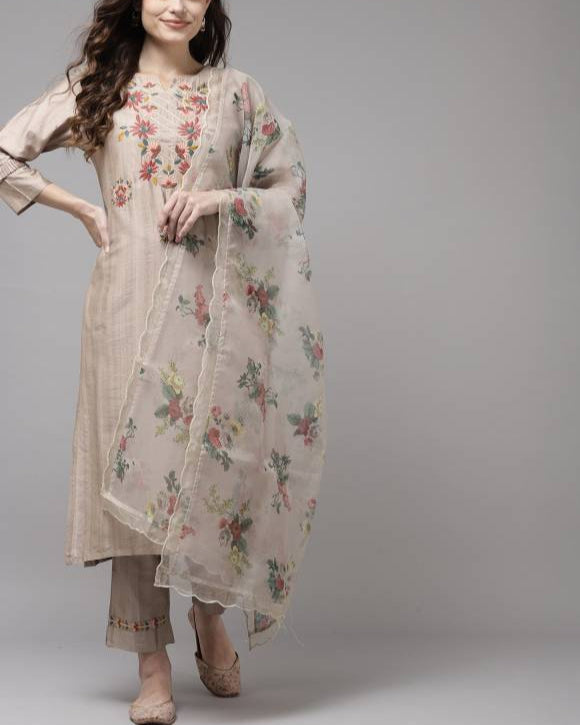 Women Viscose Rayon Kurta Pant Set-KYAMSTORE
