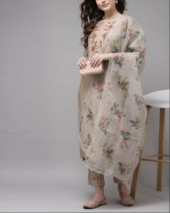 Women Viscose Rayon Kurta Pant Set-KYAMSTORE