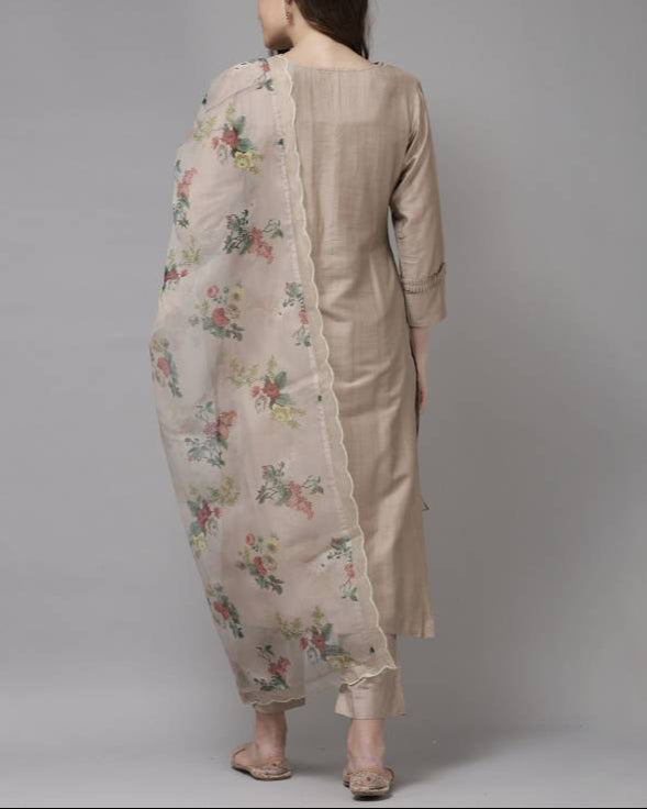 Women Viscose Rayon Kurta Pant Set-KYAMSTORE