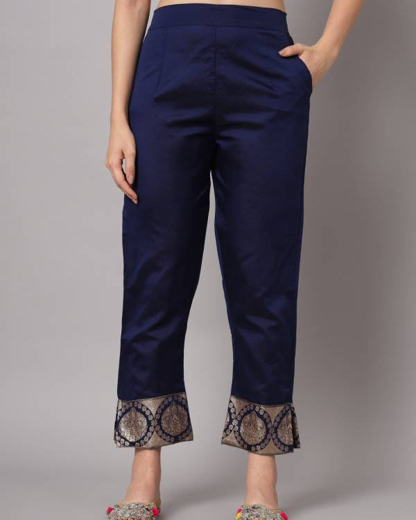 Women Cotton Silk Kurta Pant Dupatta Set-KYAMSTORE