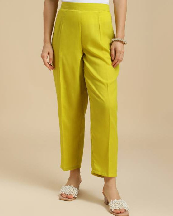 Women Silk Blend Kurta Pant Dupatta Set-KYAMSTORE
