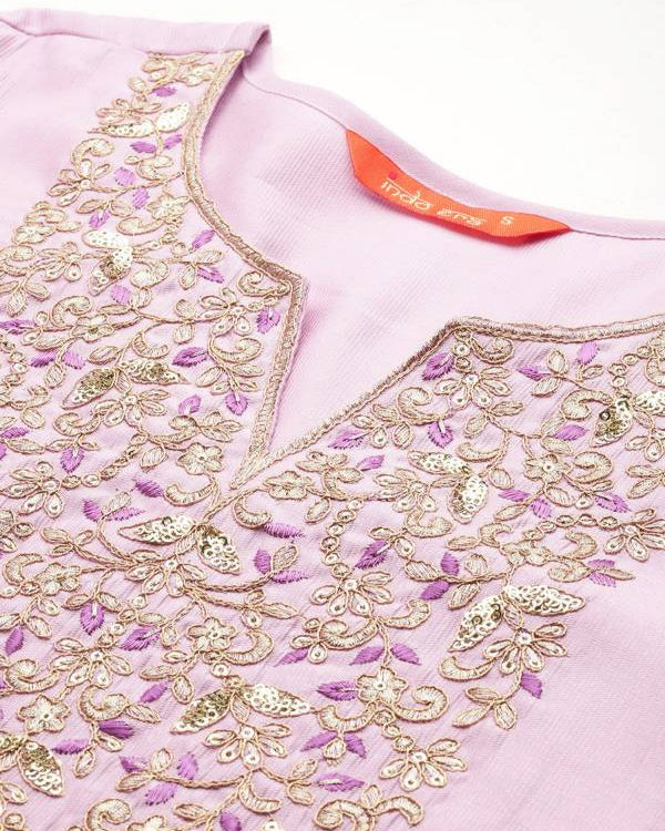 Women Viscose Rayon Kurta Pant Dupatta Set-KYAMSTORE