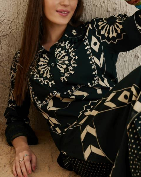 Women Viscose Rayon Kurta Pant Set-KYAMSTORE
