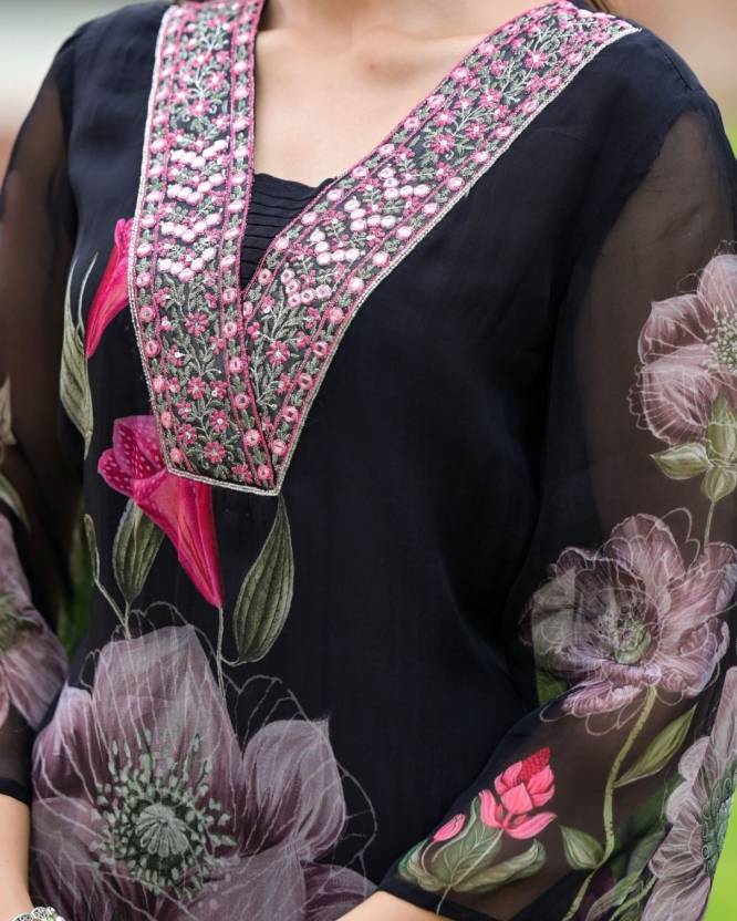 Self Design Kurta, Trouser / Pant & Dupatta Set-KYAMSTORE