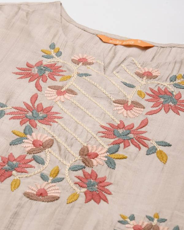 Women Viscose Rayon Kurta Pant Set-KYAMSTORE