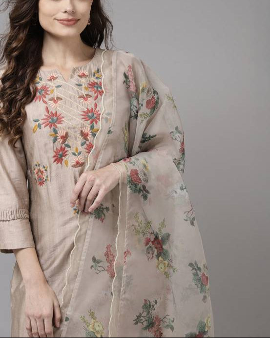 Women Viscose Rayon Kurta Pant Set-KYAMSTORE